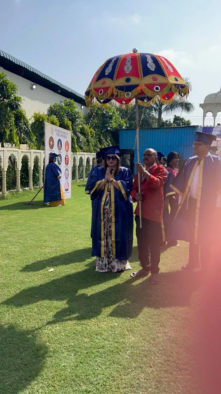 The academic procession at the 6th Convocation ceremony