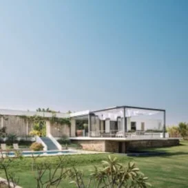 Farm House Vastu — land and retreat floor plan reading